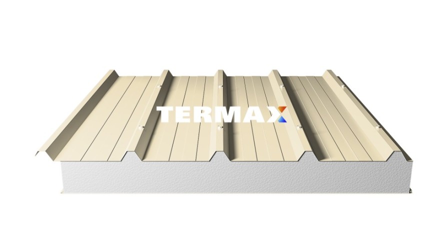 Кровельные сэндвич-панели ППС 80 мм