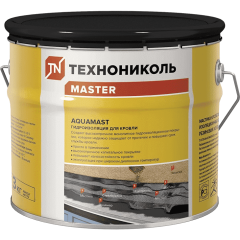 Мастика Технониколь Aquamast 3 кг кровельная битумно-резиновая