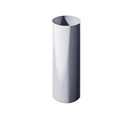 Труба Verat 125/82 белый 1,5 м