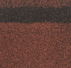 Технониколь Гибкая черепица коньково-карнизная Рубин