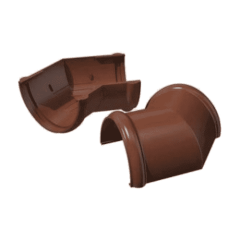 VERAT угол желоба регулируемый 90°-150°, коричневый, шт.