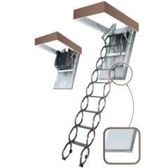 FAKRO Лестница ножничная металлическая 70* 80 LSF-300